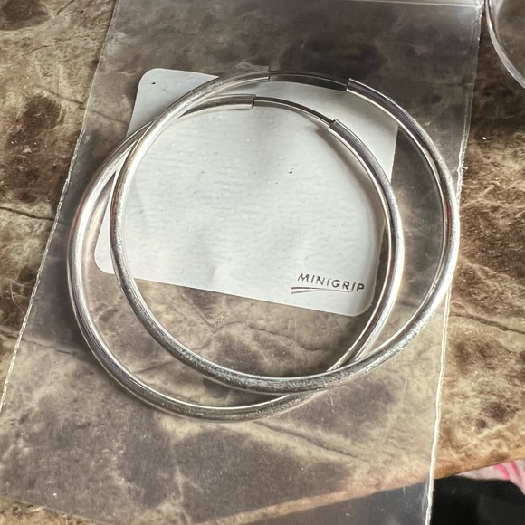 Jewelry - Medium Sized Hoop Earrings